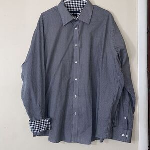 SEANJOHN TAILORED FIT 💯 COTTON MEN SHIRT DRESS 👔 SIZE 18.5/ 36/37